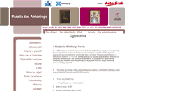 Desktop Screenshot of antonibronowice.org