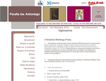 Tablet Screenshot of antonibronowice.org